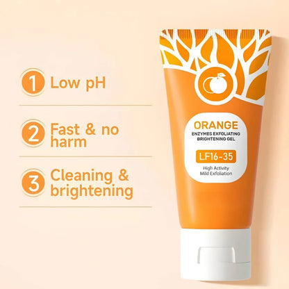 Orange Enzyme Exfoliating Gel – Removed Dead Skin Cells
