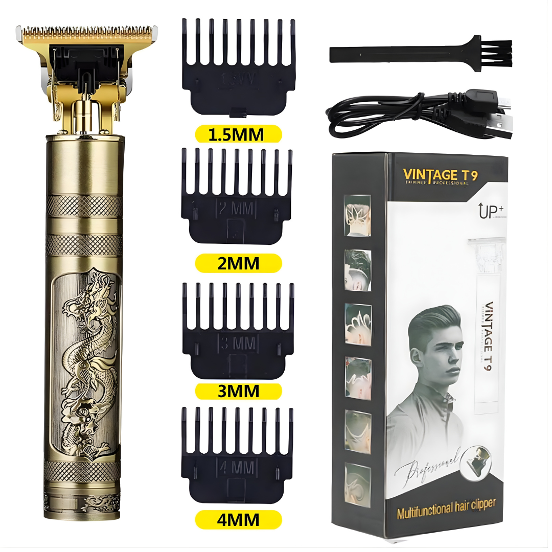 Vintage T9 Trimmer – Professional Hair & Beard Precision Clipper